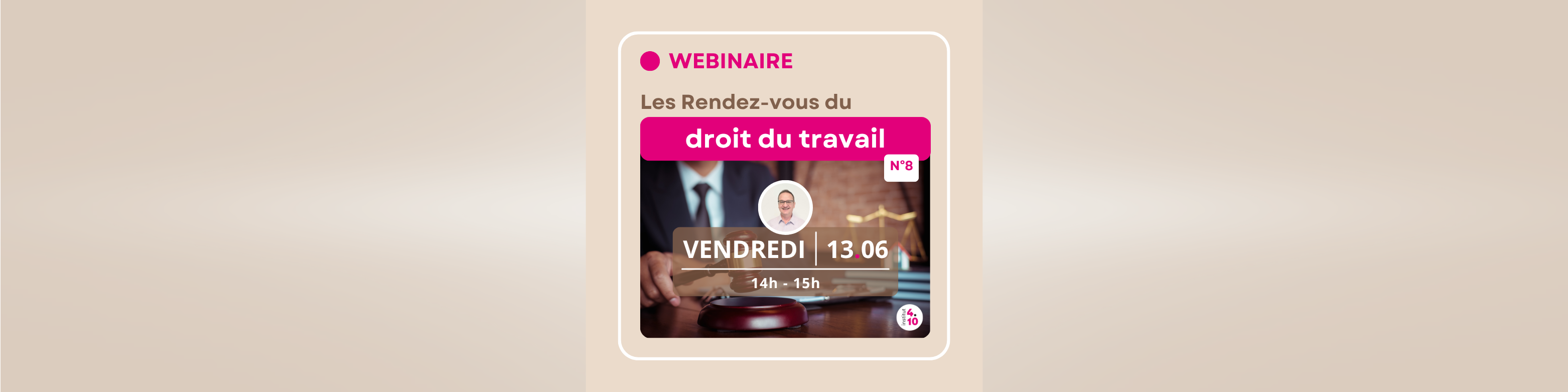 Lire la suite à propos de l’article Replay Droit du travail 8