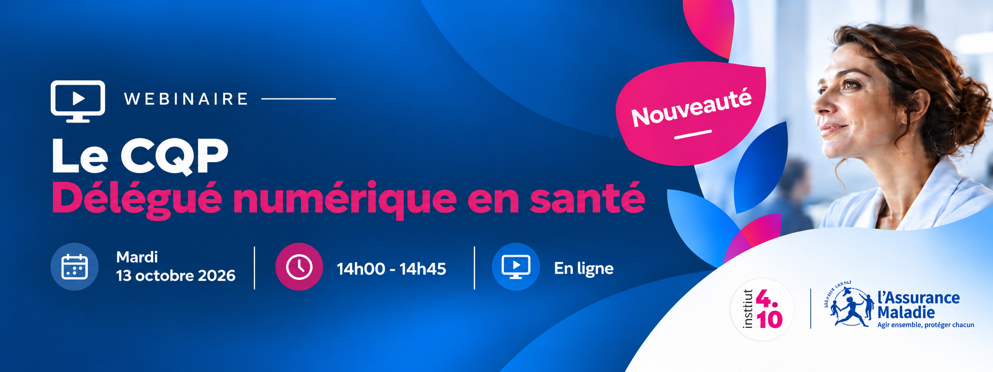 Lire la suite à propos de l’article Webinaire CQP Délégué numérique en santé